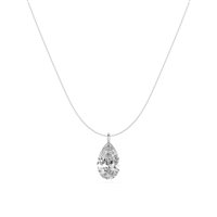 Collana Ama Donna in Oro bianco Diamante Lab Grown 0.53 Ct AMA-GI-210-72-1-0.50 - AMA-GI-210-72-1-0.30